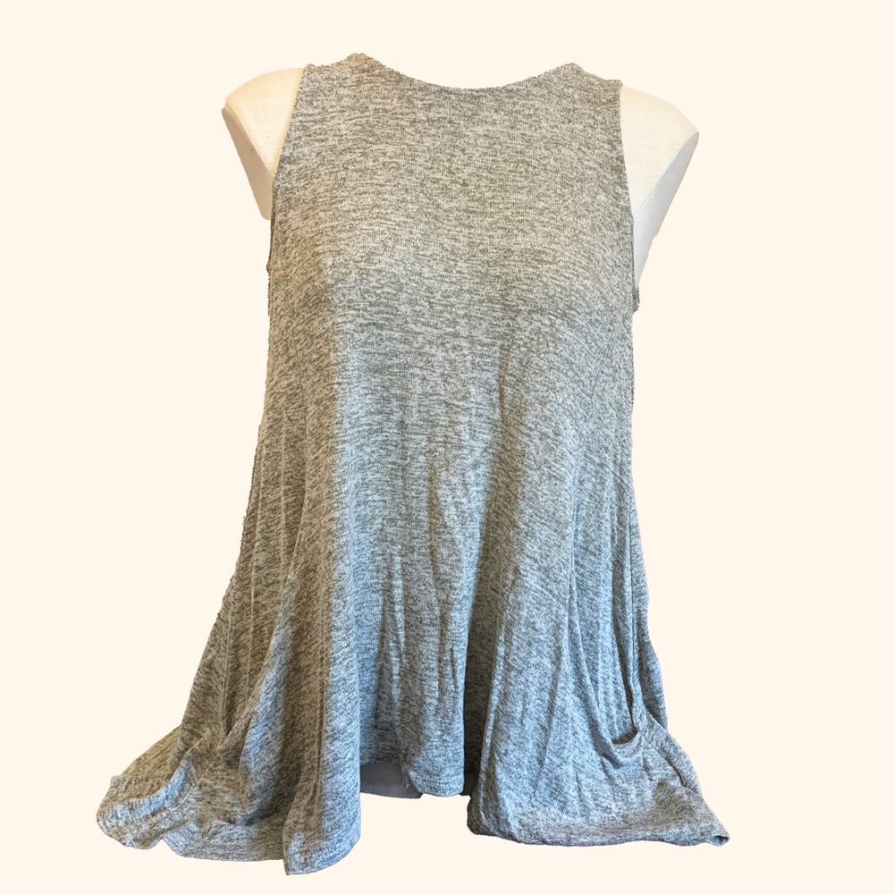 Maurices Grey Green Knit Tank Sz S